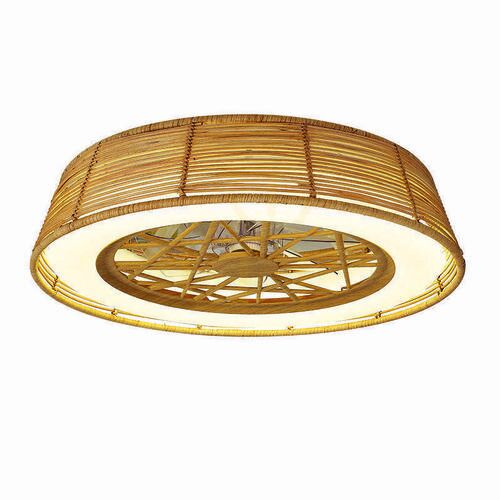 Sprawdź Wentylator sufitowy z oświetleniem LED Mantra INDONESIA 7810 rattan Ø63 cm