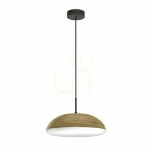Lampa wisząca Mantra KAZZ 8139, 4 × E27, ø38 cm, wysokość 15–165 cm, drewno, IP20 small 0