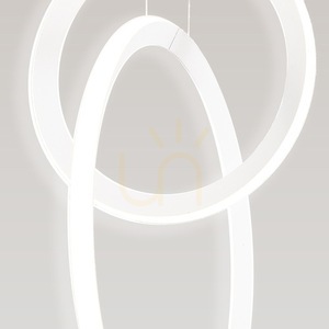 Biała lampa wisząca LED Mantra KITESURF 7191 48 W 3000 K 3840 lm 60 cm small 1