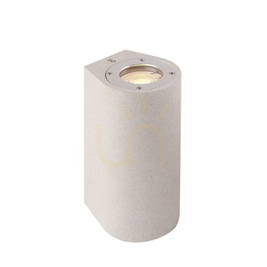 Biały kinkiet zewnętrzny Mantra LEVI 7180, beton, 2×GU10 small 4