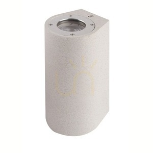 Biały kinkiet zewnętrzny Mantra LEVI 7180, beton, 2×GU10 small 1
