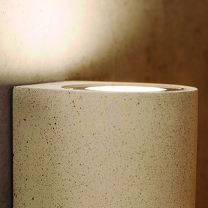Biały kinkiet zewnętrzny Mantra LEVI 7180, beton, 2×GU10 small 2