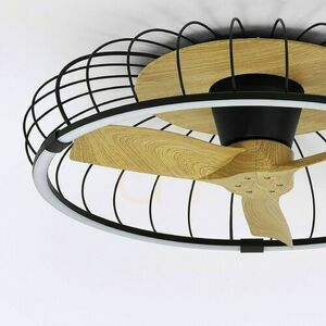 Czarny wentylator sufitowy LED Mantra NATURE 7808 small 2