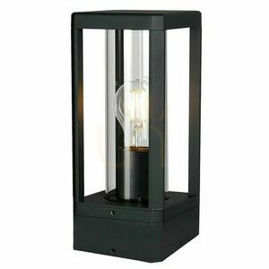 Zewnętrzna lampa słupkowa Mantra NEVADA 8900 czarna E27 IP65 small 0