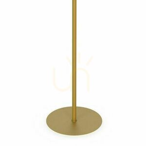 Lampa podłogowa NORA 8402 złota, szkło przezroczyste, E27, 165 cm, włącznik nożny small 2