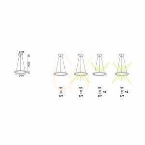 Lampa wisząca Mantra RIUMAR 8676 small 3