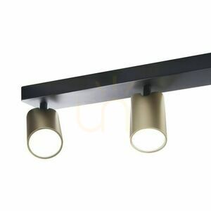 Reflektor sufitowy Mantra SAL 8488, 3×GU10, złoty/czarny small 1