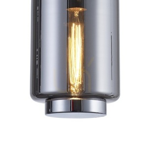 Lampa wisząca Mantra Jarras 6200 chrom/grafit szkło E27 Ø17,5 cm small 1