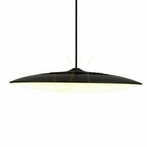 Lampa wisząca Mantra Slim 8103 czarna LED 50 W 46 cm small 1