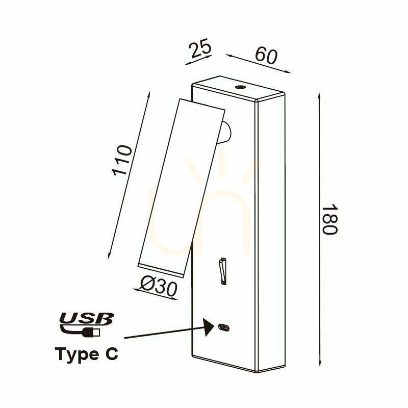 Obejrzyj Kinkiet do czytania Mantra TARIFA III 8984 biały LED 3 W USB-C Kinkiet do czytania Mantra TARIFA III 8984 biały LED 3 W USB-C