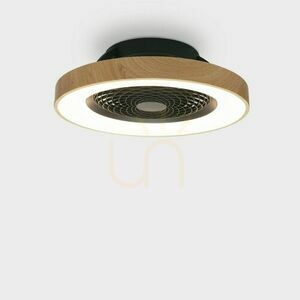 Wentylator sufitowy z lampą LED Mantra TIBET 7127 drewno/czarny small 3