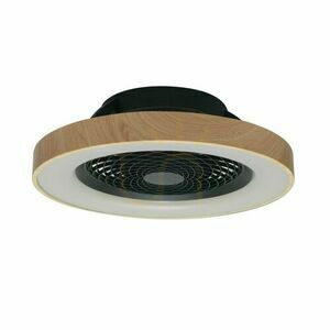 Wentylator sufitowy z lampą LED Mantra TIBET 7127 drewno/czarny small 0