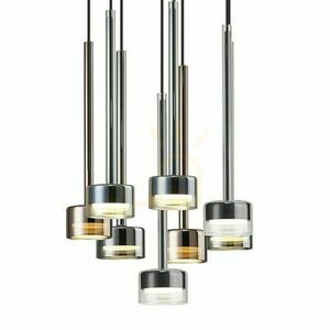 Lampa wisząca Mantra TONIC 7881 wielokolorowa 8 × GX53 small 1