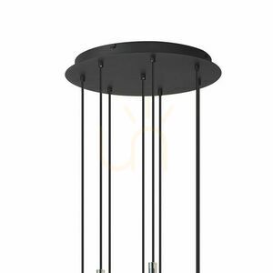 Lampa wisząca Mantra TONIC 7881 wielokolorowa 8 × GX53 small 2