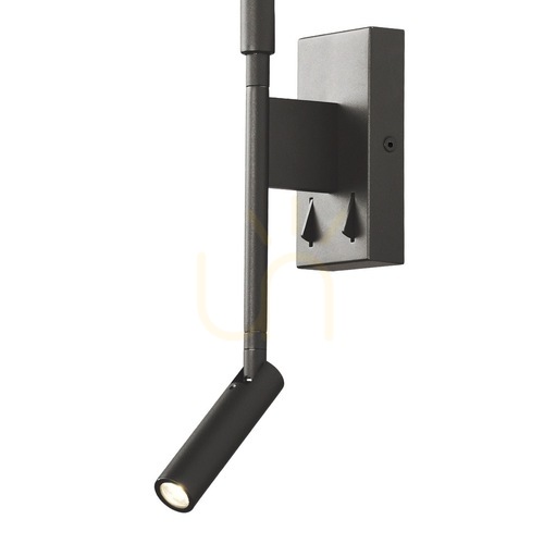 Sprawdź Kinkiet Mantra TORCH 6703 LED 3000K czarny matowy aluminium