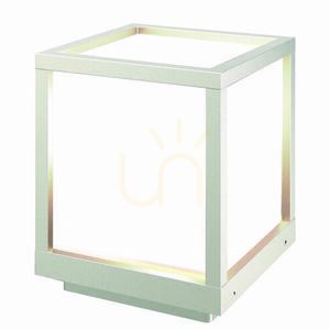 Lampa zewnętrzna stojąca Mantra UTAH 8929 biała E27 IP65 19 cm small 0