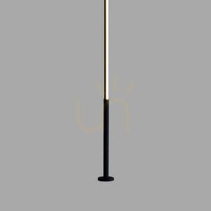 Lampa podłogowa Mantra VERTICAL 7359 czarna LED 36 W 230–260 cm small 3