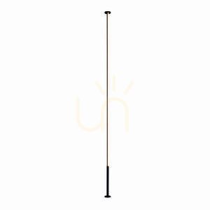 Lampa podłogowa Mantra VERTICAL 7359 czarna LED 36 W 230–260 cm small 0