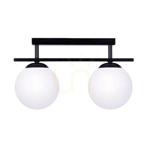 Sprawdź Plafon Zuma Line GLOBE 1211 Czarny 2xE14