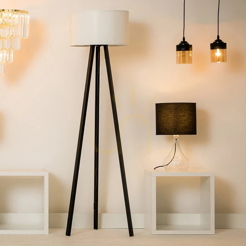 Sprawdź Lampa podłogowa Zuma Line PIKO ASZ.1759 Czarny 1xE27