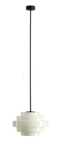 Sprawdź Lampa sufitowa Aldex Filo Milky L czarna metalowa Fi 28 9000PL_G1_L