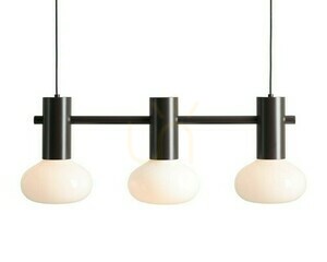 Lampa wisząca Aldex Flo 3 Mokka S szkło opalowe 7000E28_S small 0