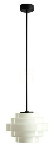 Sprawdź Lampa sufitowa plafon czarna Aldex FILO Milky M Fi 22 9001PL_G1_M