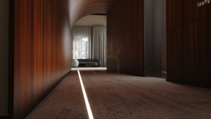 Profil LED LUMINES NIPO do glazury biały lakierowany 2,02 m small 3
