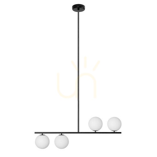 Sprawdź SUGURI A czarna lampa sufitowa w rozmiarze XL UMMO