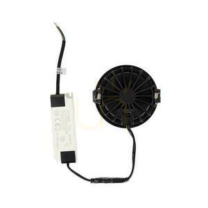 Oprawa V-TAC LED Downlight 18W BRIDGELUX CHIP CCT Czarna Raster Antyolśnieniowy Plaster Miodu VT-17018 1860lm small 3