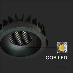 Oprawa V-TAC LED Downlight 18W BRIDGELUX CHIP CCT Czarna Raster Antyolśnieniowy Plaster Miodu VT-17018 1860lm small 6