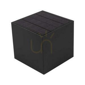 Oprawa Ścienna Solarna V-TAC 9W LED COB Czarna Kostka 15x15cm IP65 Czujnik Ruchu VT-409CCT 3000K-4000K-5000K 800lm small 11