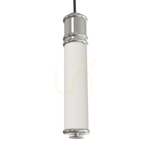 Lampa wisząca Omi I Cromo Open Design Highlights biało-chromowa LED 3000K small 1