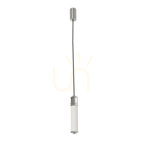 Lampa wisząca Omi I Cromo Open Design Highlights biało-chromowa LED 3000K small 4