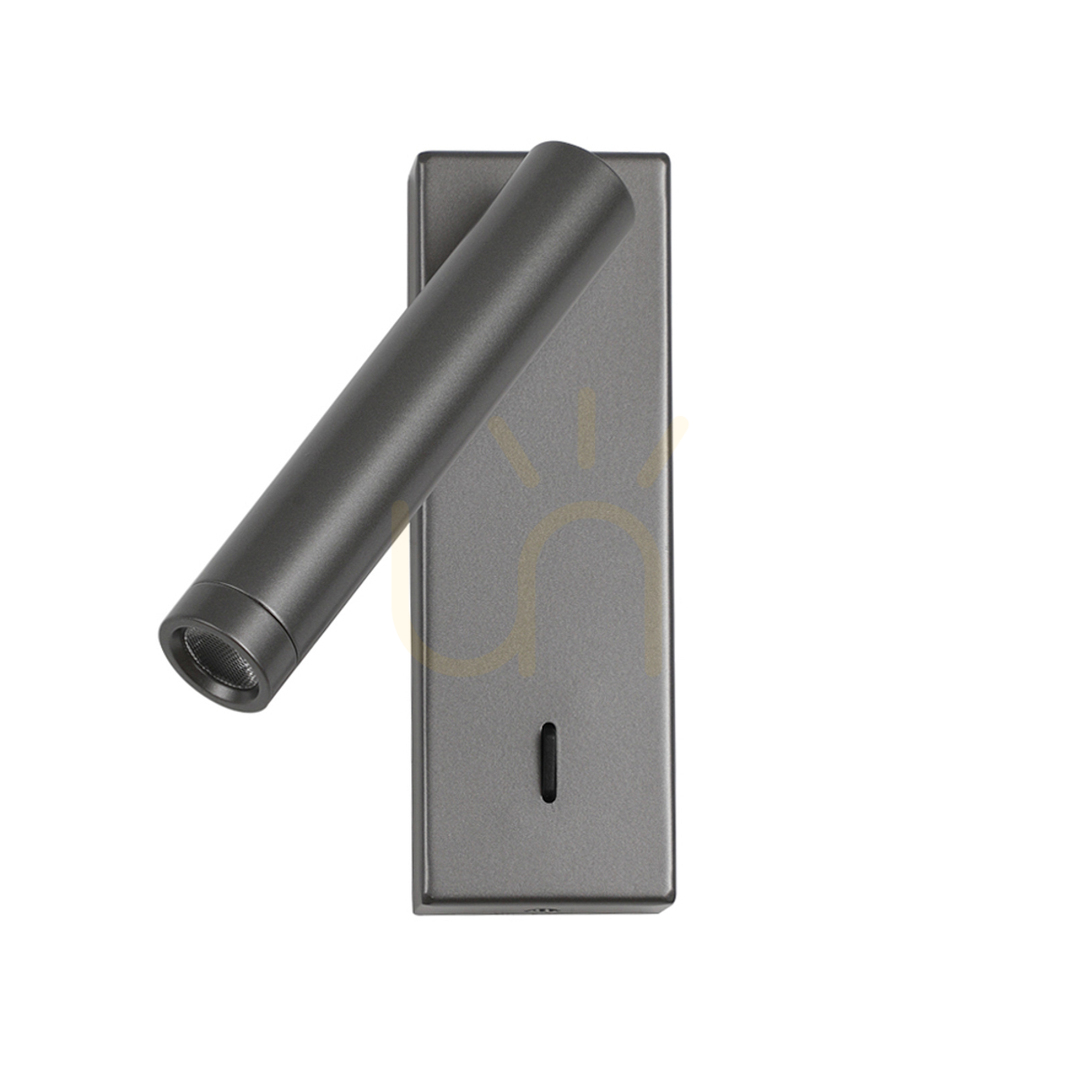 Sprawdź Kinkiet Italux szary LED 2,5W 3000K aluminiowy WL-21017-GR Kinkiet Italux szary LED 2,5W 3000K aluminiowy WL-21017-GR