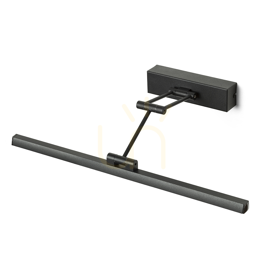 Pokaż Kinkiet Rendl R14152 Frida Led Lampa ścienna, Nad Obraz Czarna Matowa Kinkiet Rendl R14152 Frida Led Lampa ścienna, Nad Obraz Czarna Matowa