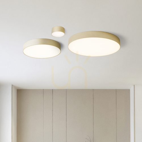 Sprawdź Plafon Rendl R14361 Larisa Led Lampa Sufitowa, Techniczne Perłowo Złota