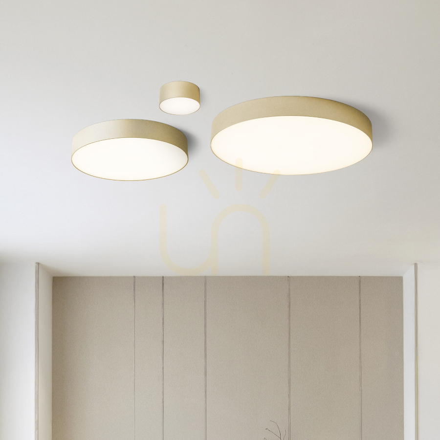 Obejrzyj Plafon Rendl R14361 Larisa Led Lampa Sufitowa, Techniczne Perłowo Złota Plafon Rendl R14361 Larisa Led Lampa Sufitowa, Techniczne Perłowo Złota