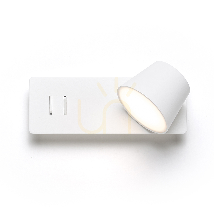 Zobacz Spot Rendl R14521 Amadeus Led Lampa Punktowa, Nad łóżko Biała Spot Rendl R14521 Amadeus Led Lampa Punktowa, Nad łóżko Biała
