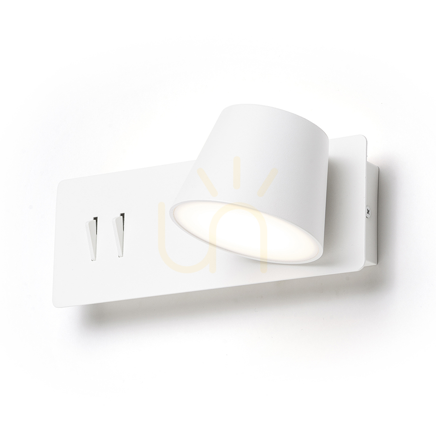 Sprawdź Spot Rendl R14521 Amadeus Led Lampa Punktowa, Nad łóżko Biała Spot Rendl R14521 Amadeus Led Lampa Punktowa, Nad łóżko Biała