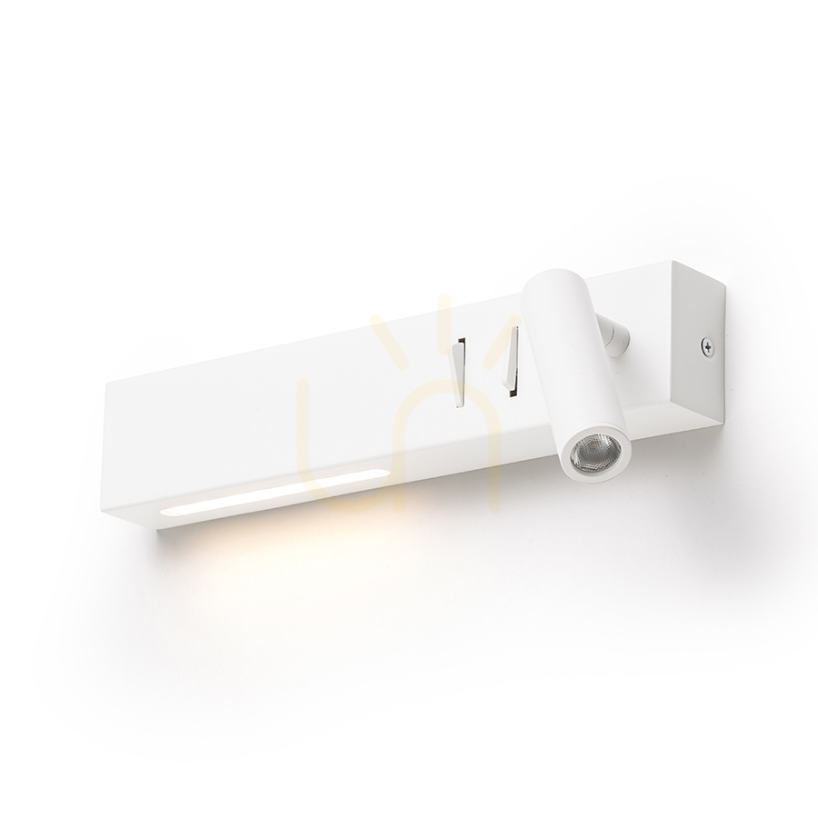 Zobacz Spot Rendl R14523 Odeon Led Lampa Punktowa, Nad łóżko Biała Spot Rendl R14523 Odeon Led Lampa Punktowa, Nad łóżko Biała