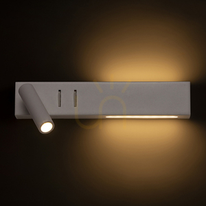 Spot Rendl R14523 Odeon Led Lampa Punktowa, Nad łóżko Biała 2 Spot Rendl R14523 Odeon Led Lampa Punktowa, Nad łóżko Biała small 2