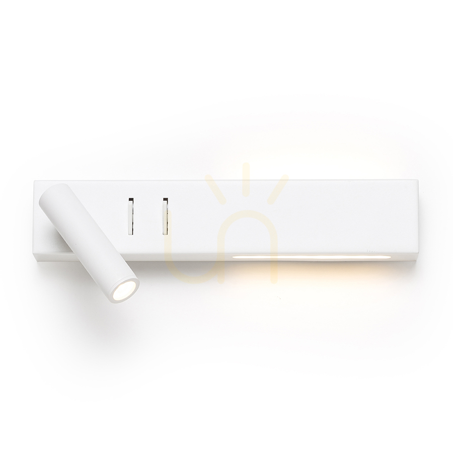 Wyświetl Spot Rendl R14523 Odeon Led Lampa Punktowa, Nad łóżko Biała Spot Rendl R14523 Odeon Led Lampa Punktowa, Nad łóżko Biała