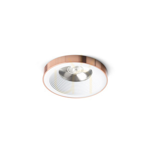 Oprawa wpuszczana Rendl SHARM PLUS biała / miedź LED 10W 3000K R14562 small 0