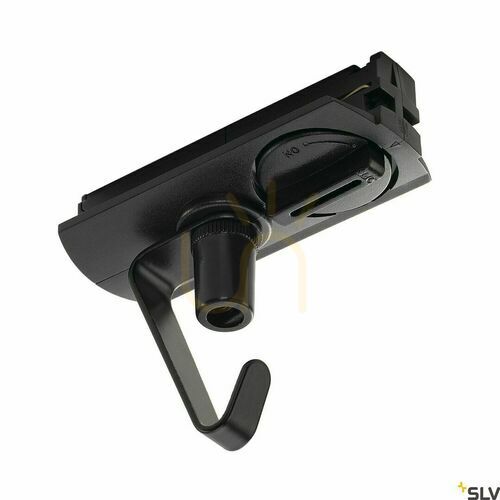Sprawdź Adapter do szyny 1-fazowej SLV 1 SYSTEM 143170 czarny z hakiem