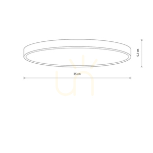 Plafon DENIA LED M SENSOR 11762 Nowodvorski small 5
