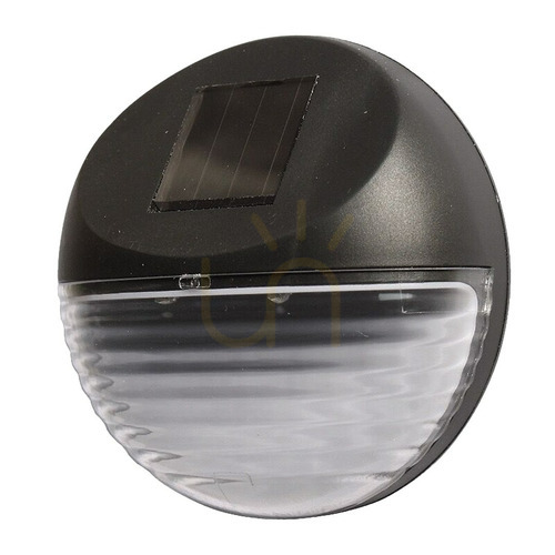 Sprawdź Czarna Lampa Solarna Wall 6000 K Ip44 IP44
