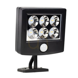 Solarny reflektor ścienny Eko-Light Depo EKO0616 czarny 200 lm 6500 K IP44 small 1