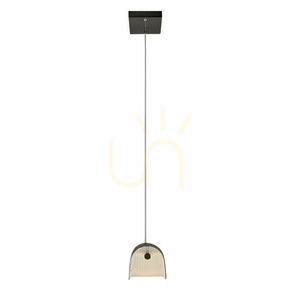 Lampa wisząca liniowa Elstead ARCO HK-ARCO-LED-LP-117-BX LED 43W 2150lm 3000K, czerń oksydowana, 117 cm small 1