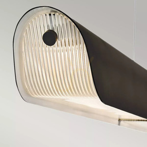 Lampa wisząca liniowa Elstead ARCO HK-ARCO-LED-LP-117-BX LED 43W 2150lm 3000K, czerń oksydowana, 117 cm small 2